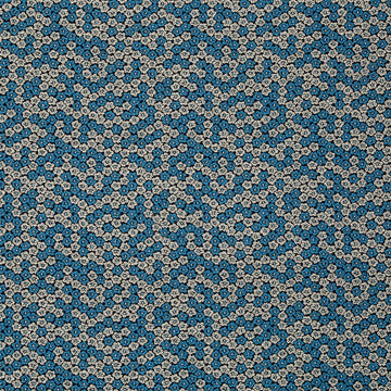 Luana Florette | Island Blue - Drapery - Fabric