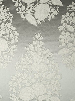 Amazon Flower | Platinum - Drapery - Fabric