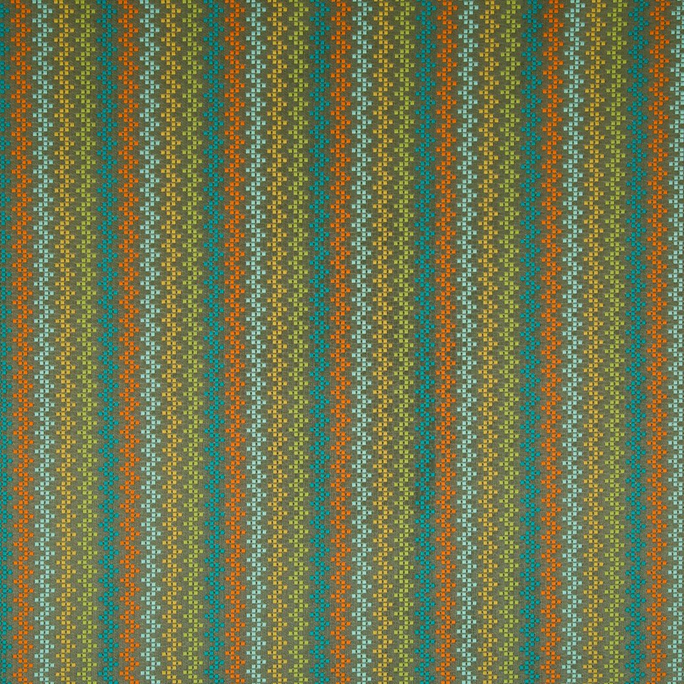 DIGITAL WAVE | LIME - Upholstery - Fabric