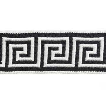 Greek Key Braid | Night Sky