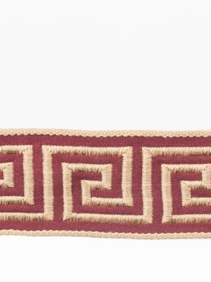 Greek Key Braid | Classic Crimson - Trim