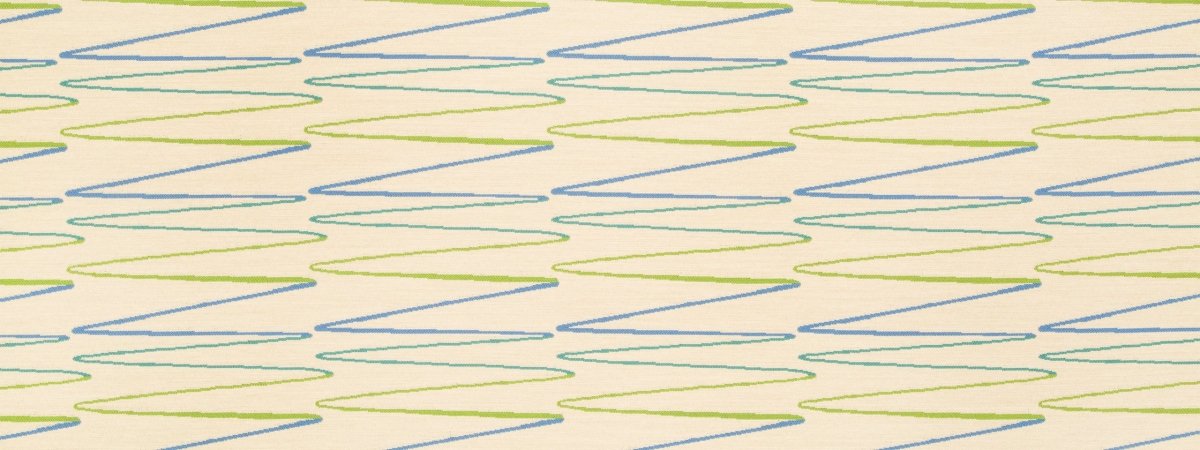 ZIGGY WAVES | LIME - Upholstery - Fabric