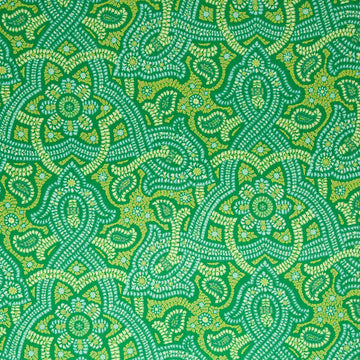 Samba Paisley | Emerald - Drapery - Fabric