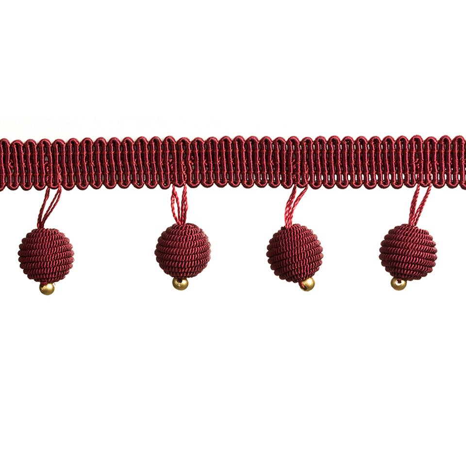 MODERN BEAD | LACQUER RED - Trim