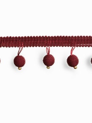 MODERN BEAD | LACQUER RED - Trim