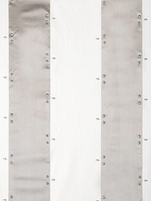 Mayara Stripe | Silver - Drapery - Fabric