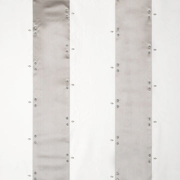 Mayara Stripe | Silver - Drapery - Fabric