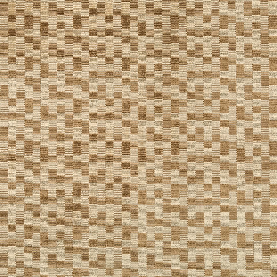 Tessera Velvet | Teak - Upholstery - Fabric