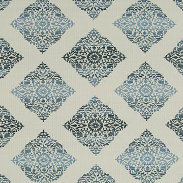 Bikram Fret Bk | Twilight - Upholstery - Fabric