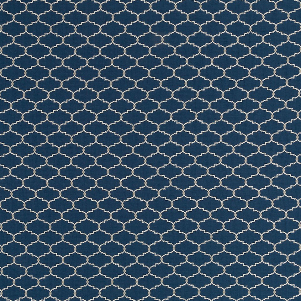 CONTORTED | BATIK BLUE - Upholstery - Fabric