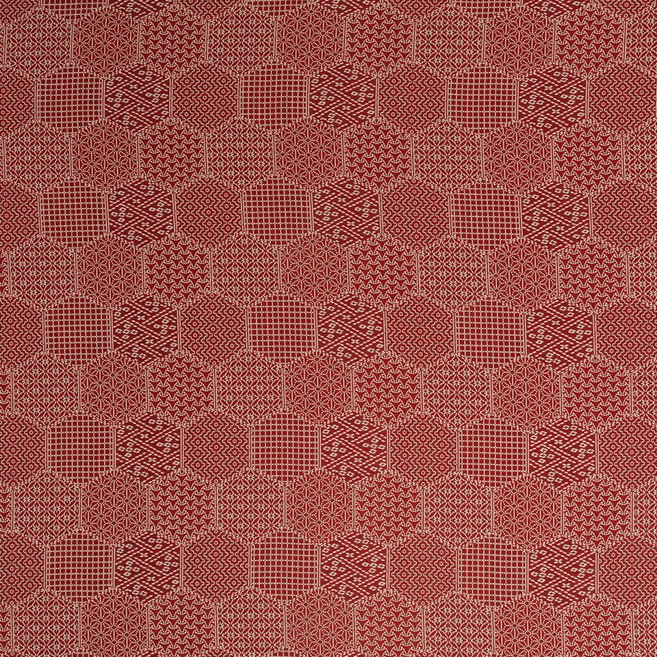 STITCHED HEX | HENNA - Upholstery - Fabric