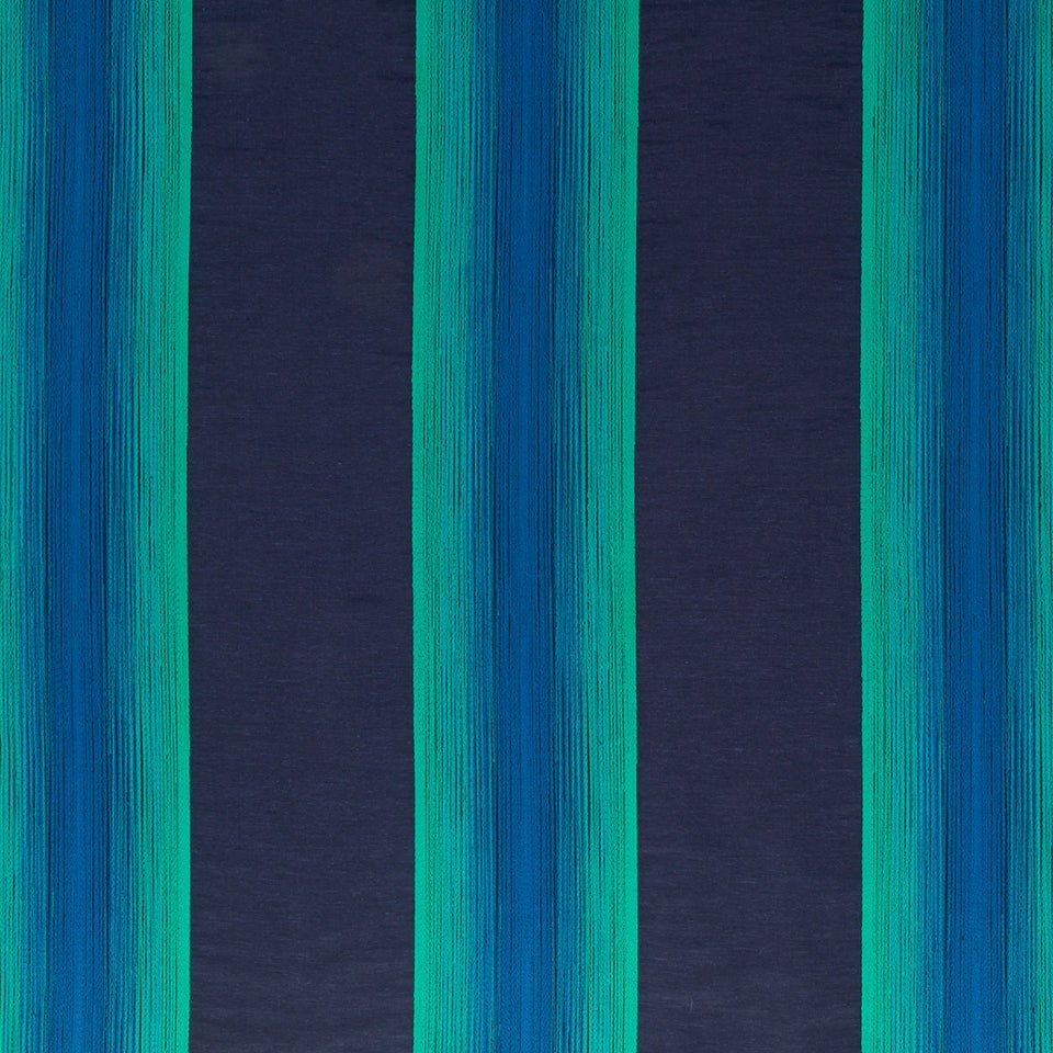 Alma Stripe | Navy - Drapery - Fabric