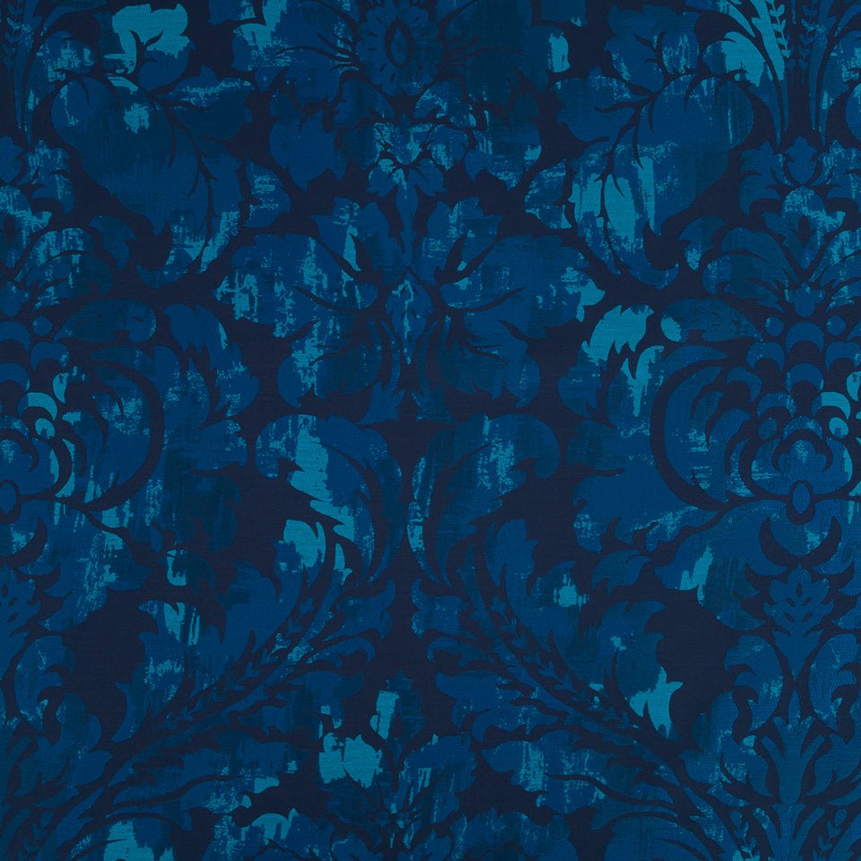 CHAMBORD FRAME | BATIK BLUE - Drapery - Fabric