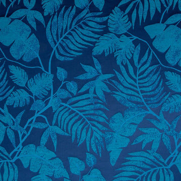 POSITANO PALM | NAVY - Drapery - Fabric