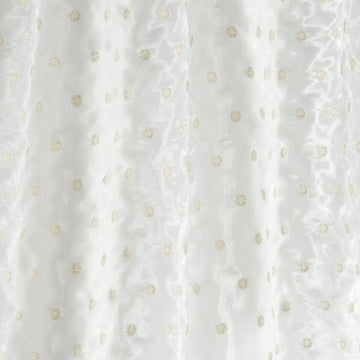 METALLIC DOTS | PEARL - Drapery - Fabric