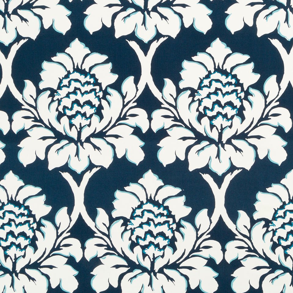 Palm Gardens | Indigo - Upholstery - Fabric