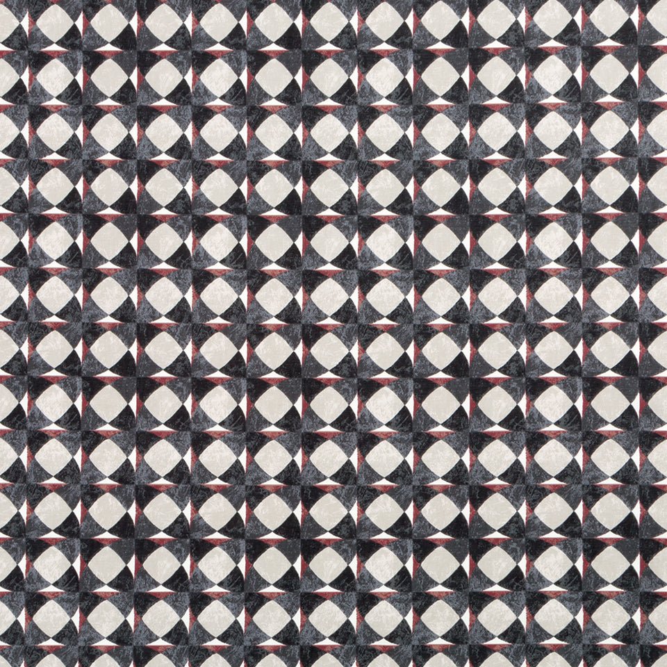 ECHO GEO | GRAPHITE - Print - Fabric