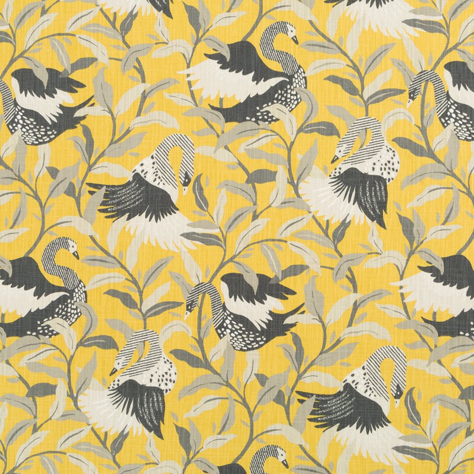 SWANWOOD | SAFFRON - Print - Fabric