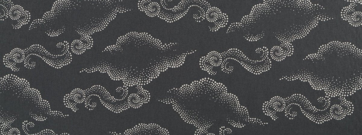 Cloudburst | Graphite - Print - Fabric