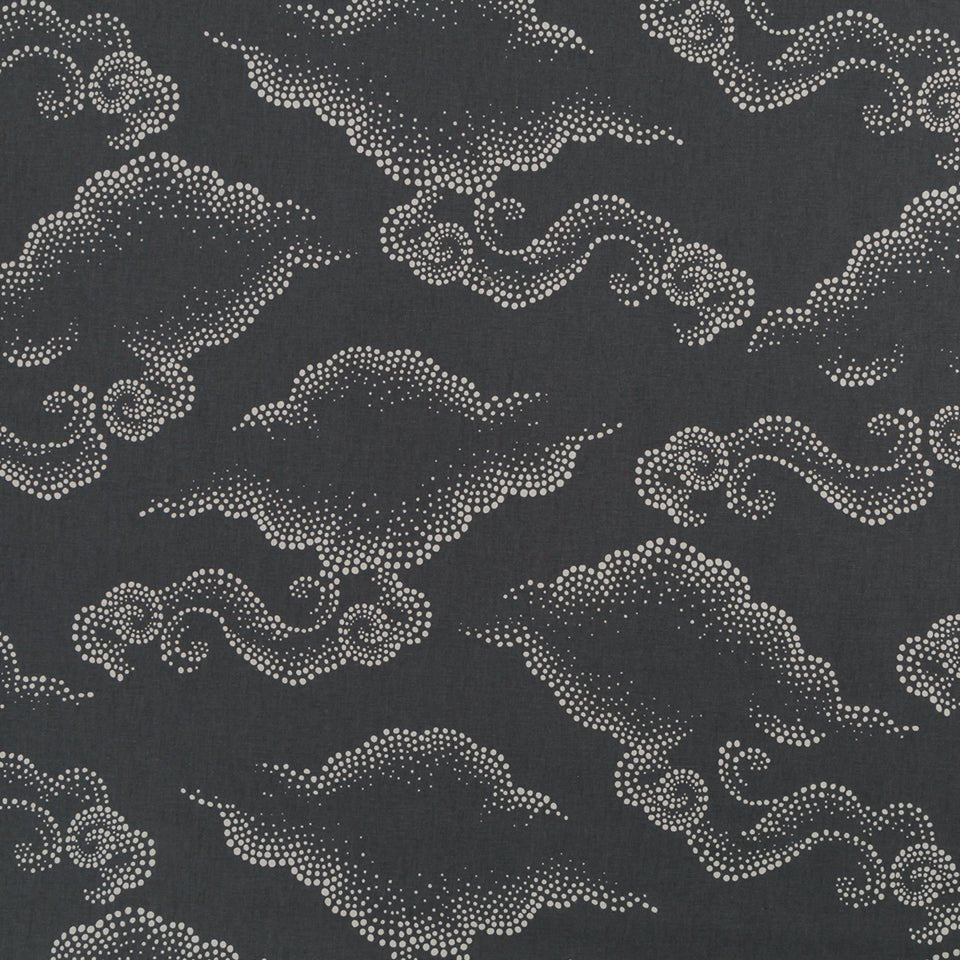 Cloudburst | Graphite - Print - Fabric