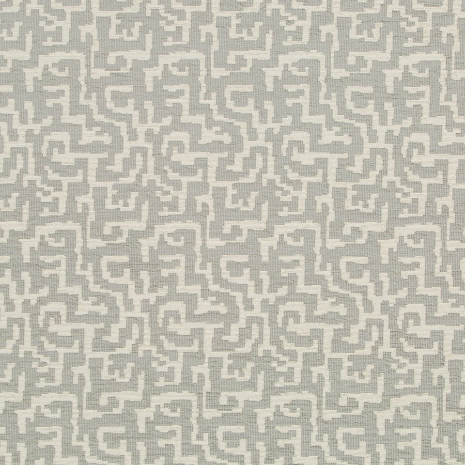CHENILLE MAZE | CEMENT - Upholstery - Fabric
