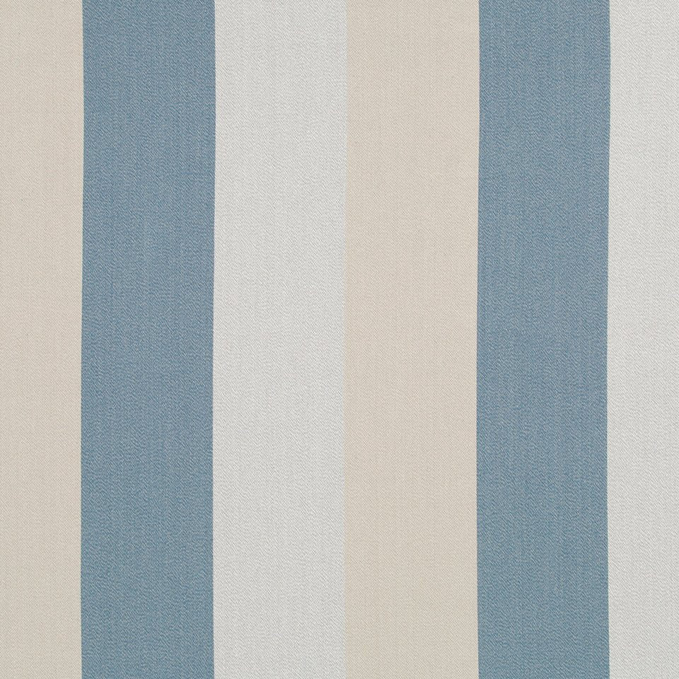 KABIR STRIPE | DENIM - Upholstery - Fabric