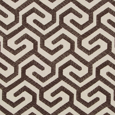 Maze For Days | Carob - Upholstery - Fabric