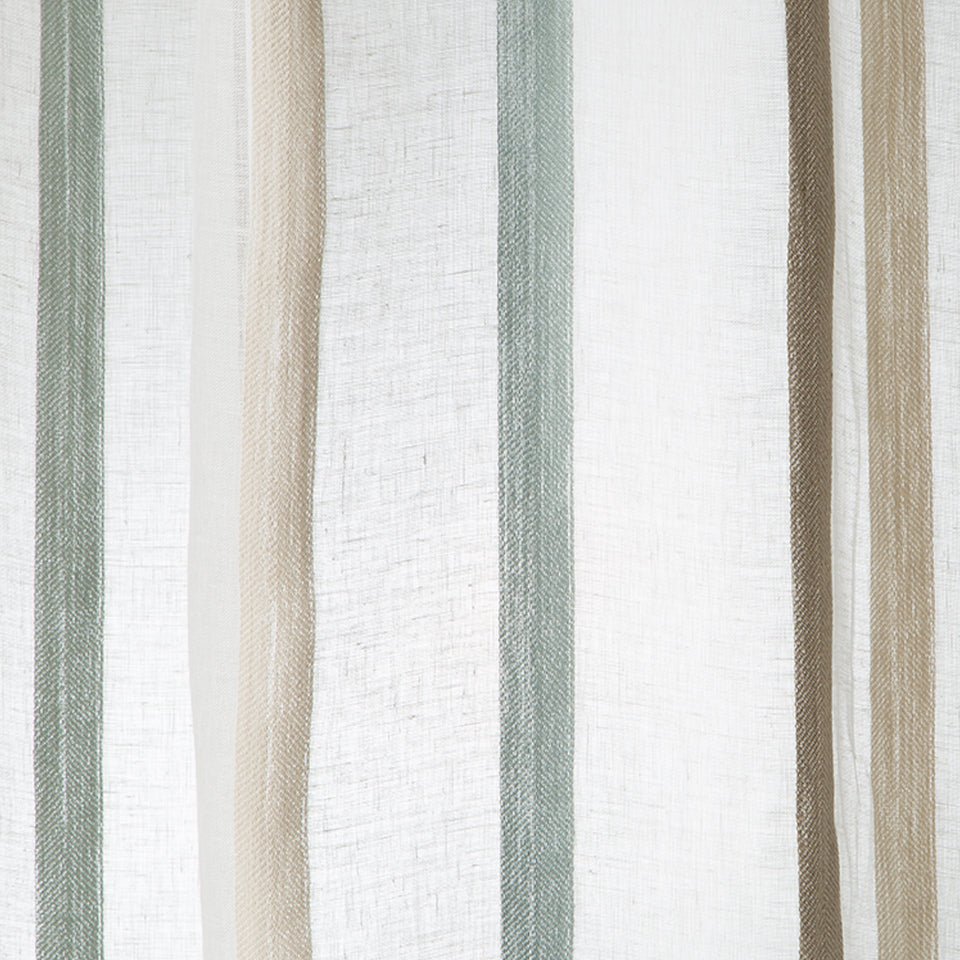 ASTOR STRIPE | SKY - Drapery - Fabric