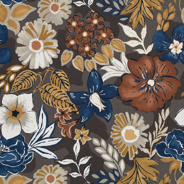 BAHENGA | COGNAC - Print - Fabric