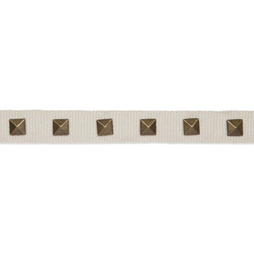 STUDDED TAPE | PALE CREAM - Trim