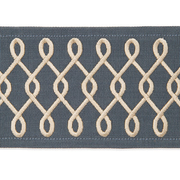 Trellis Band | Batik Blue