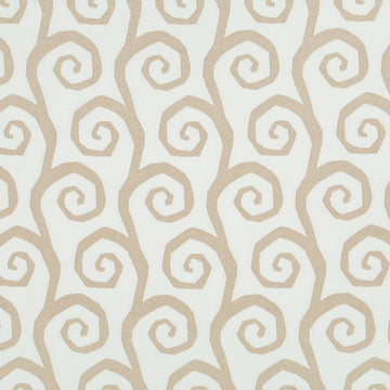 MOD SCROLL | TEA - Upholstery - Fabric