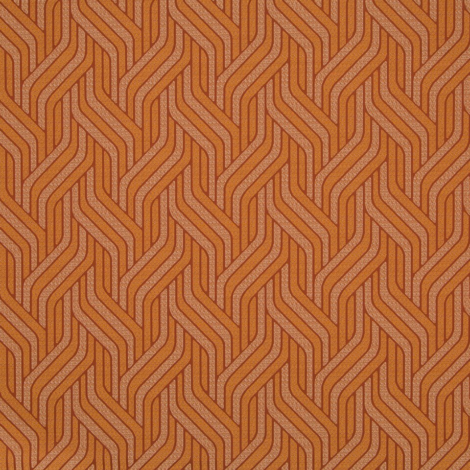 ECHO LINES | PERSIMMON - Upholstery - Fabric