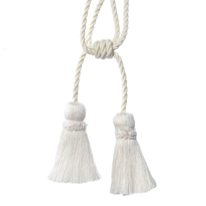 7310 | 18-WHITE - Tassel - Trim