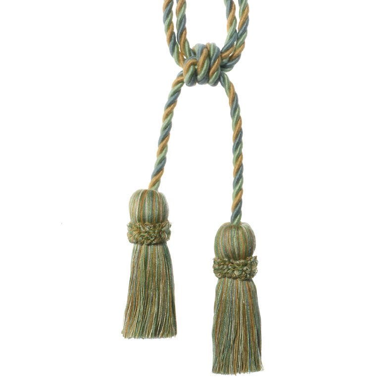 7312 | 693-NATURAL/AQU - Tassel - Trim