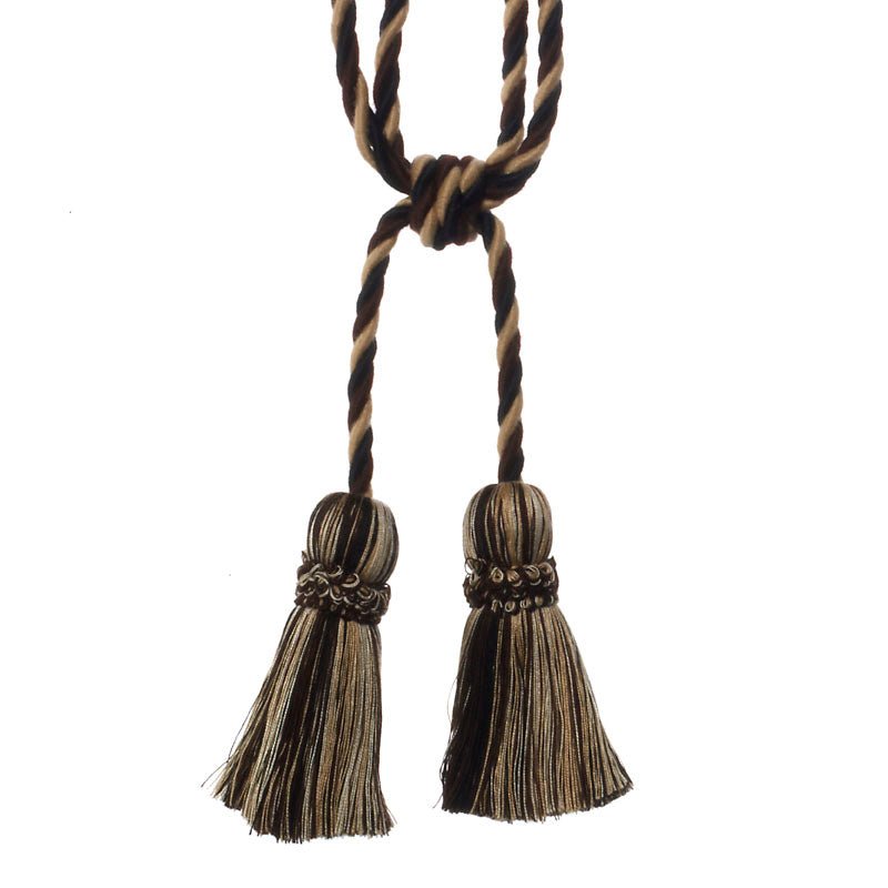 7312 | 82-BLACK/BROWN - Tassel - Trim