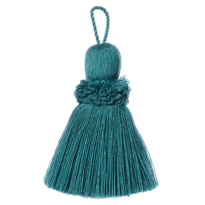 7309 | 11-TURQUOISE - Tassel - Trim