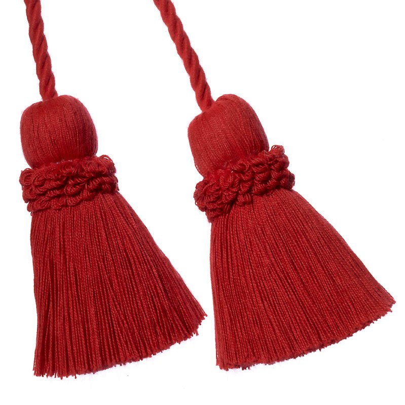 7313 | 203-POPPY RED - Tassel - Trim