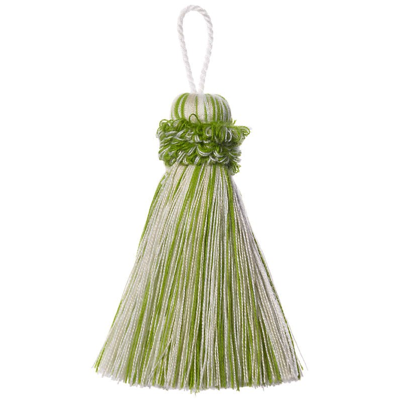 7311 | 20-NATURAL/GREE - Tassel - Trim