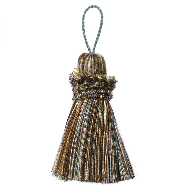 7311 | 680-AQUA/COCOA - Tassel - Trim
