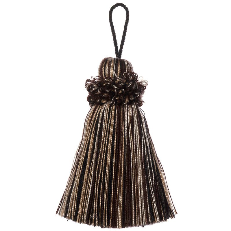 7311 | 82-BLACK/BROWN - Tassel - Trim