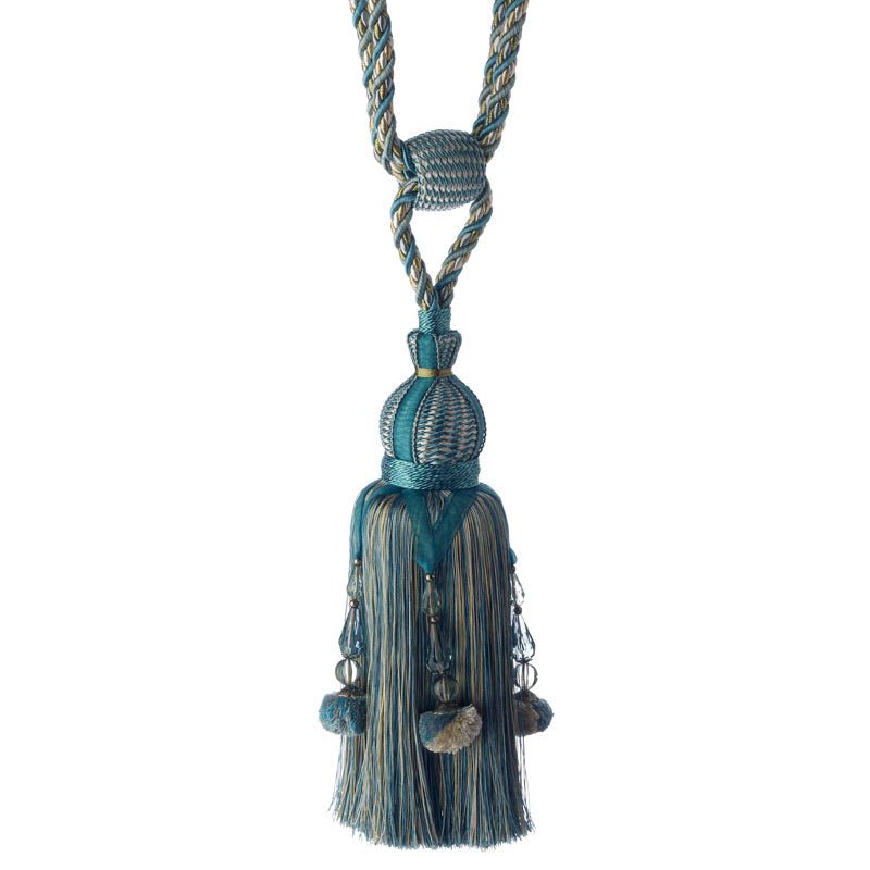 7298 | 11-TURQUOISE - Tassel - Trim