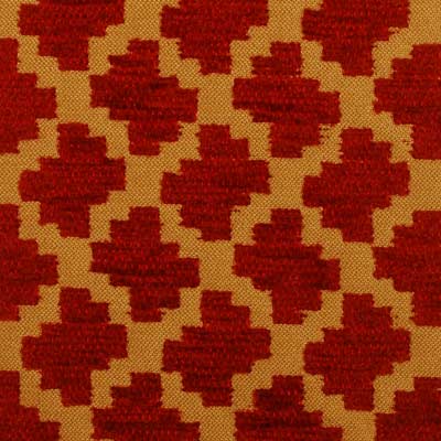 15575 | 69-GOLD/RED - Upholstery - Fabric