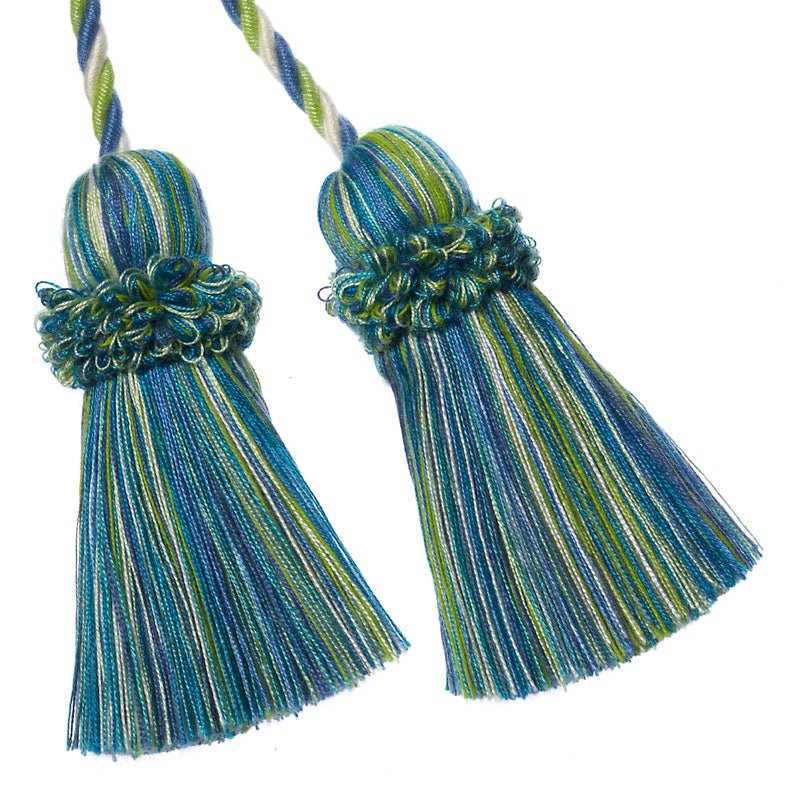 7314 | 72-BLUE/GREEN - Tassel - Trim