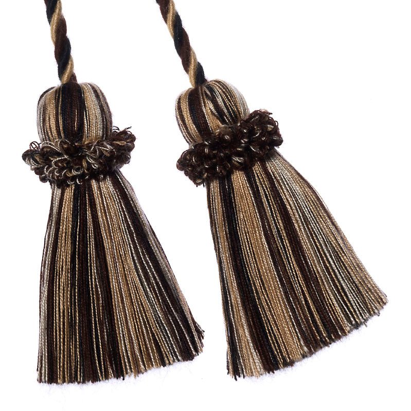 7314 | 82-BLACK/BROWN - Tassel - Trim