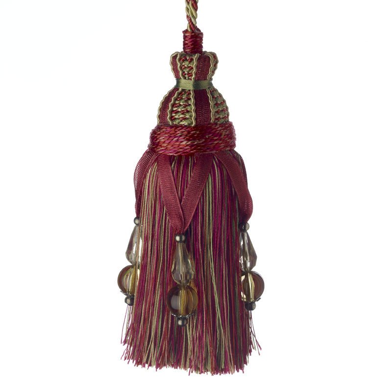 7299 | 638-RASPBERRY/G - Tassel - Trim
