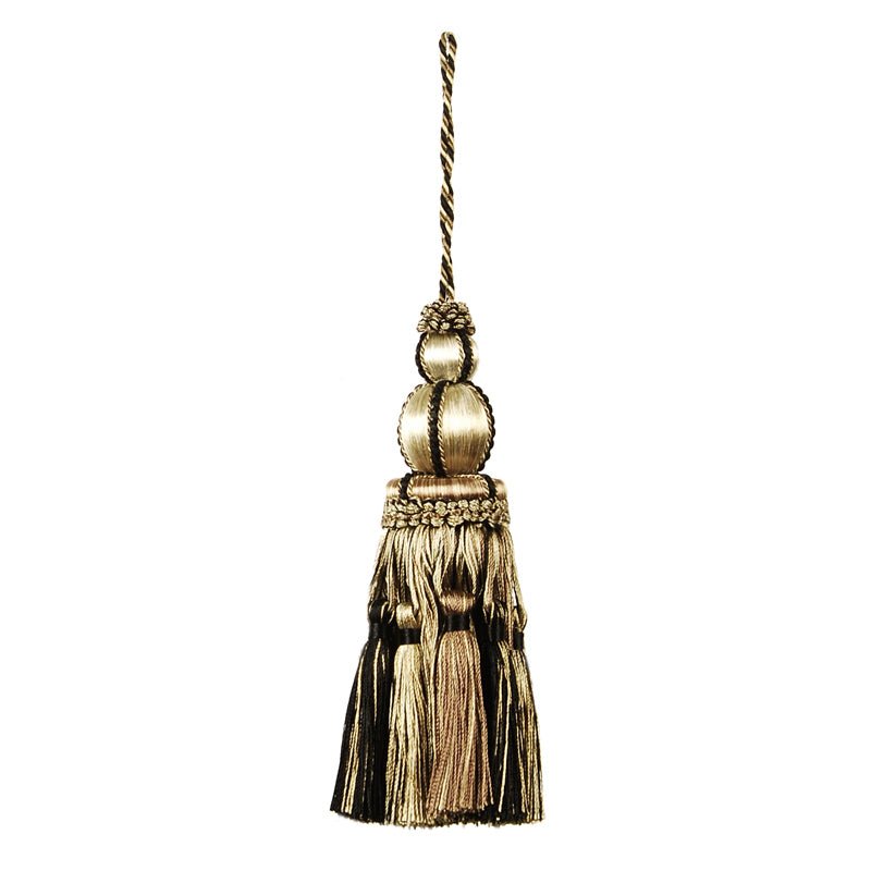 7276 | 698-BLACK/LINEN - Tassel - Trim