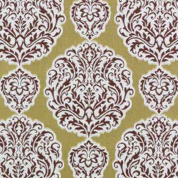 190244H | 69-GOLD/RED - Upholstery - Fabric