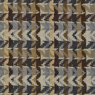 Hu15983 | 718-Cocoa/Silve - Upholstery - Fabric