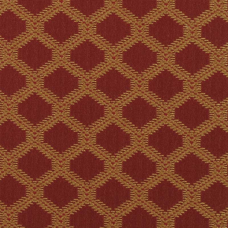 15578 | 69-GOLD/RED - Upholstery - Fabric